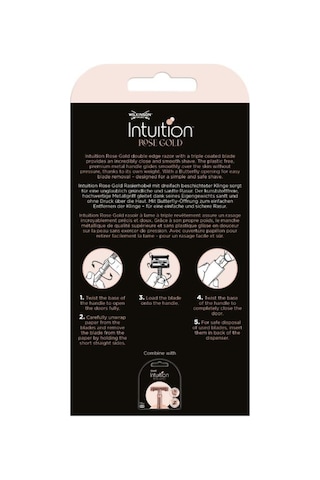 Wilkinson Sword Intuition Rose Gold Double Edge Kadın Tıraş Bıçağı