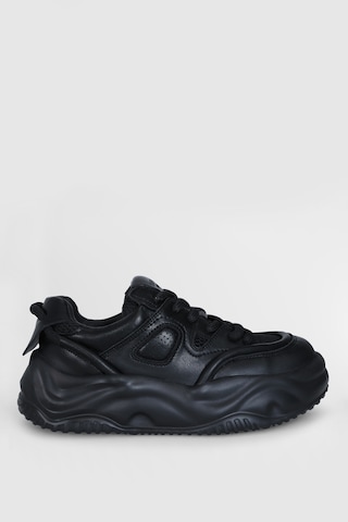 Lufian Gemba Kadın Sneaker Ayakkabı Siyah Siyah 121230021100100 Siyah