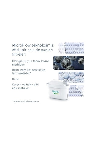 BRITA Marella XL 3x Maxtra Pro All-In-1 Filtreli Su Arıtma Sürahisi - Beyaz 3,5 lt