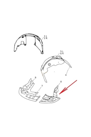 Geely Emgrand Motor Alt Koruyucu Sol