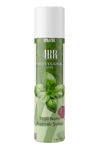 4rr Yeşil Nane Aromalı Kahve & Tropikal İçecek & Kokteyl Şurubu 750 Ml Çekirdek