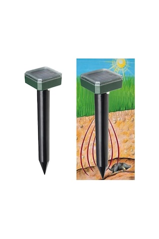 Solar Güneş Enerjili Akrep-Köstebek-Yılan Fare Kovucu 900 M2 Etki