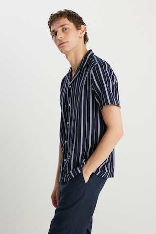 Wrangler Pamuk Relaxed Fit Geniş Kesim Lacivert Gömlek Çok Renkli