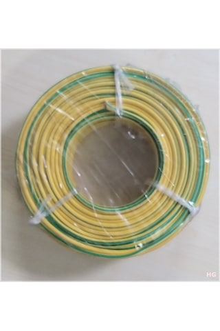 10Mm Cca Sarı Yeşil Nyaf Elektrik Kablosu Metre
