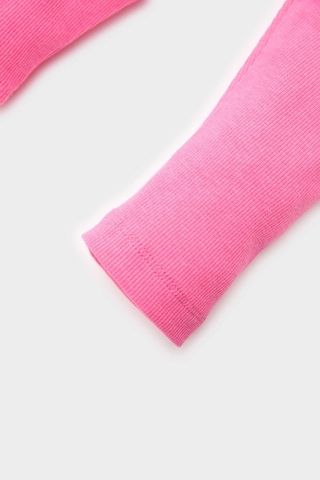 DeFacto Kız Bebek Beli Lastikli Fitilli Kaşkorse Tayt E6364A525SPPN43 Pembe