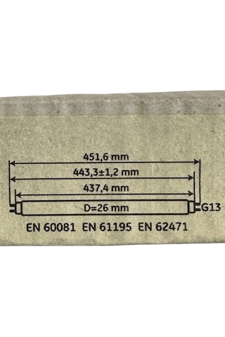 General Electric 15w 840 4000k Günışığı T8 Duylu Floresan Ampul
