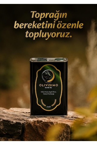 Olivisimo Erken Hasat Soğuk Sıkım Natürel Sızma Zeytinyağı 2 Lt