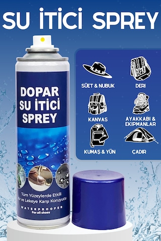 Dopar Su Itici Leke Onleyici Su Geçirmezlik Sprey Waterproof Spray 250ml Naturel