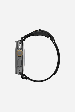 Watch Ultra 1-2 Ve Series 10/9/8/7/6 Uyumlu Mag Buckle Mıknatıslı Slim Kordon A11 Siyah