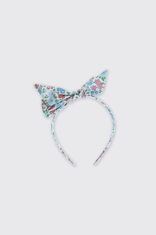 Made With Liberty Fabric Liberty Kumaş Kız Çocuk Taç Çok Renkli