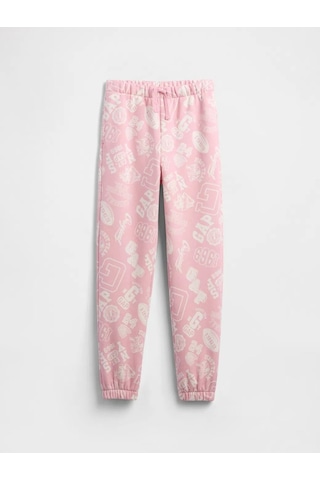 Gap V-fa Logo Herıtage Jogger Pembe