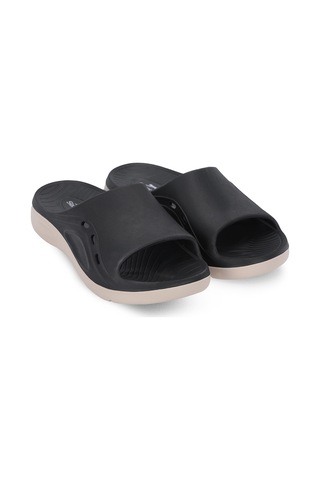 Slazenger Tundra I Kadın Siyah / Koyu Gri Terlik