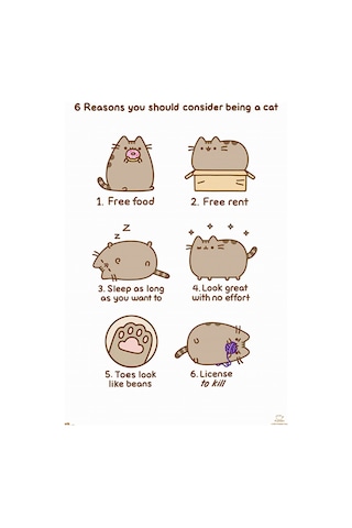 Pusheen The Cat Maxı Poster Pusheen The Cat Maxı Poster