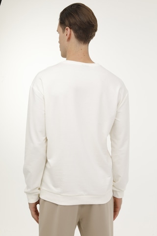 Lumberjack M-sn75 Bsc C Neck Sw 3fx Ekru Erkek Sweatshirt 000000000101349761 Ekru