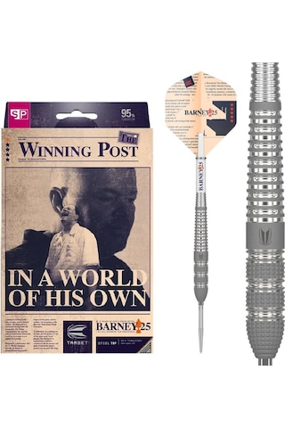 Target Barney25 % 90 Tungsten Sp Çelik Uçlu Dart Oku