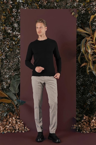 P 1134 Slim Fit Bej Spor Pantolon Bej