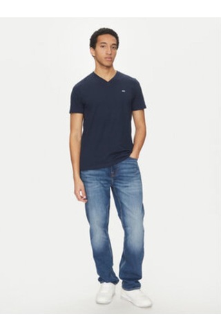 Logo Detaylı Everyday Soft Lacivert T-shirt-14108 Mavi