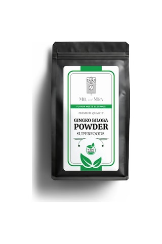Organik Ginkgo Biloba Tozu 50g, Premium Herbal Gingko Biloba Powder, Organik Vegan Katkısız Organik Ginkgo Biloba Tozu 50g, Premium Herbal Gingko Biloba Powder, Organik Vegan Katkısız