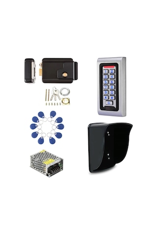 Electrima P110 Metal Kasa RFID Şifreli Kartlı Geçiş Kontrol Kapı Kilidi