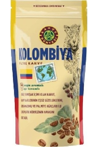 Kahve Dünyası Kolombiya Filtre Kahve 3 x 250 G