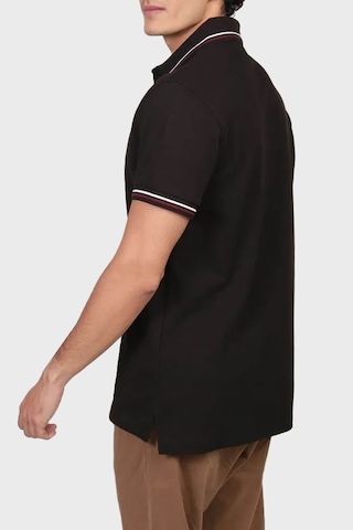 Tommy Hilfiger Erkek Siyah Logo Kısa Kollu Polo T-shirt SIYAH Siyah