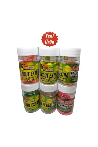Renat Trout Extra Somon Yumurtası Yüzen Peynir Alabalık Yemi