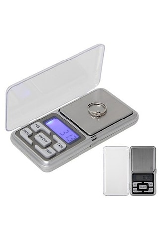 Mini Cep Boy Hassas Terazi 200 Gr 0.01 Gr Go50609339850 Çok Renkli