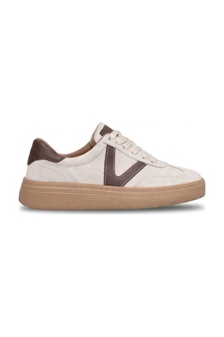 Beety 26by227.170 Kadın Hakiki Deri Klasik Sneaker Bej