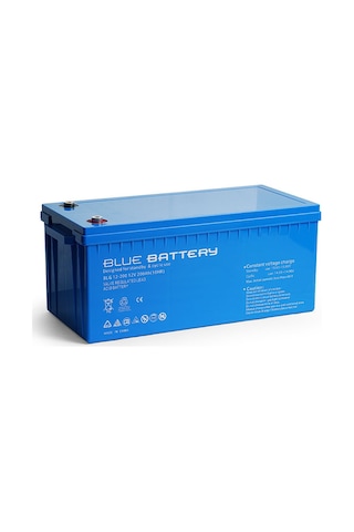 Blue Battery 12 Volt 200 Amper Jel Akü Derin Döngü Blg12-200 Deep Cycle