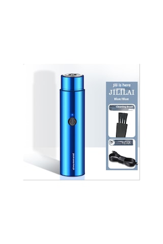 Taşınabilir Mini Elektrikli Tıraş Makinesi, Şarjlı Siyah