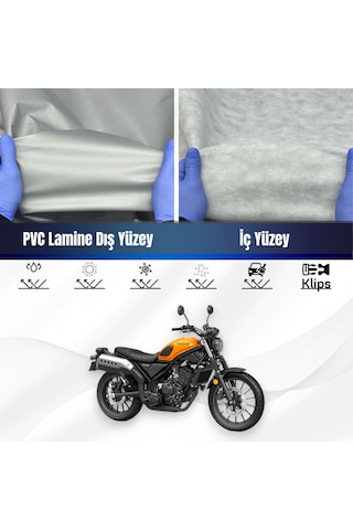 Honda Cl 250 Su Geçirmez Motosiklet Brandası Motor Branda