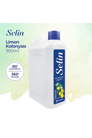 Selin Limon Kolonyası 900 ML + Manolya Esintisi Sprey Kolonya 100 ML
