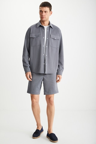 RAMADANP015 Gri Gömlek