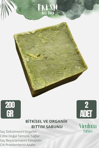 Vienluna El Yapımı Siirt Bıttım Sabunu 2 x 120 G