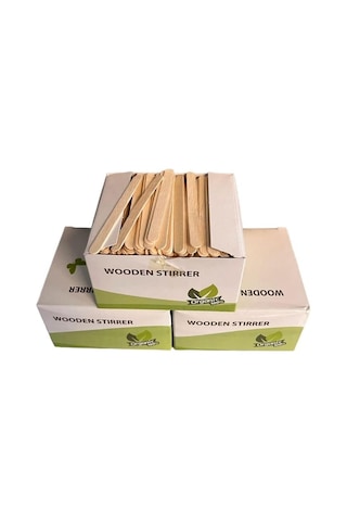 Tahta Karıştırıcı Bambu 500'lü Diğer