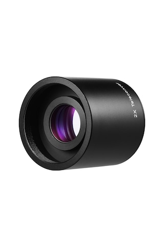 Youtek Andoer 2x Manuel Odak Telekonvertör Lens - 650-1300mm, 500mm, 420-800mm T Bağlantılı Lensler İçin - Keskin Uzak Görüntüler - Metal Ve Cam Yapı