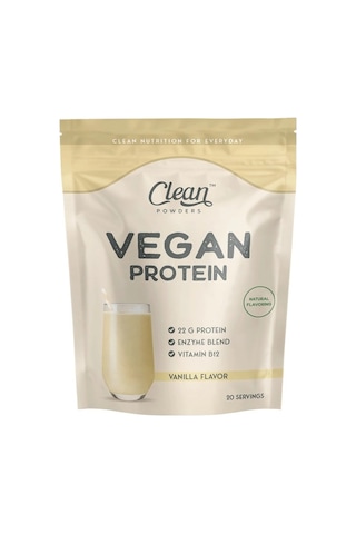 Clean Powders Vegan Protein 600 Gr Vanilya