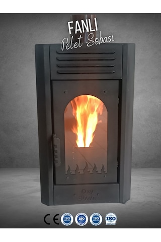 Ozystove Fanlı Pelet Sobası