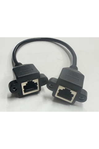 Montaj Tipi Rj45 Birleştirici 30 Cm Dişi Dişi Rj45 Kablo