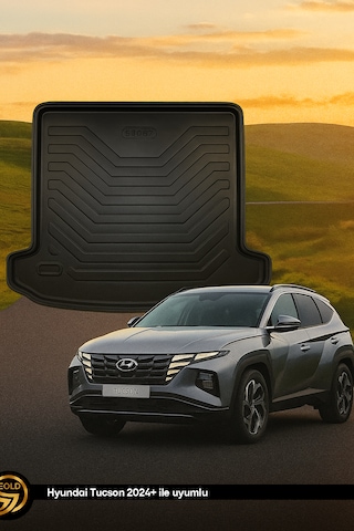Hyundai Tucson 2024+ Uyumlu 3d Bagaj Havuzu Premium