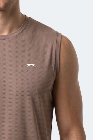 Slazenger Herofıt Erkek Kolsuz Vizon Atlet