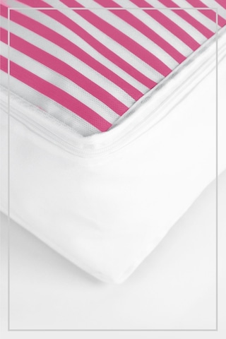 Vedsey 3'lü Set & 50x25x20 Cm Baza Altı Pembe Hurç & Dolap İçi - Sandık İçi Düzenleyici Pembe