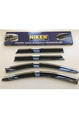 Seat Leon 2013 Sonrası Kromlu Cam Rüzğarlığı 4Lü Set Niken