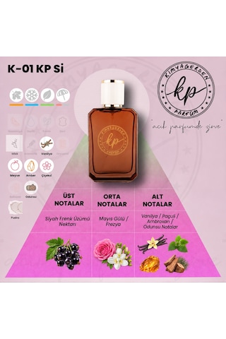 KP K-01 Kadın Parfüm EDP 50 ML