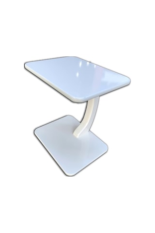 Evimeaksesuar Ufo C Sehpa Tekerli Koltuk Altına Girebilen Model-Dikdörtgen