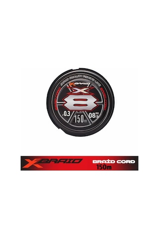 Ygk X035 Braıd Cord Pe X8 150m 3.6kg 0.09mm Fluo Green Ajı Lrf İp Misina - Standart