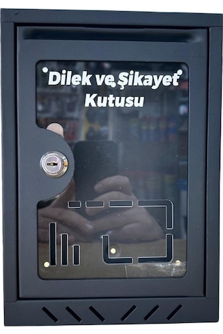 Akşan Dilek Ve Şikayet Kutusu Dikey