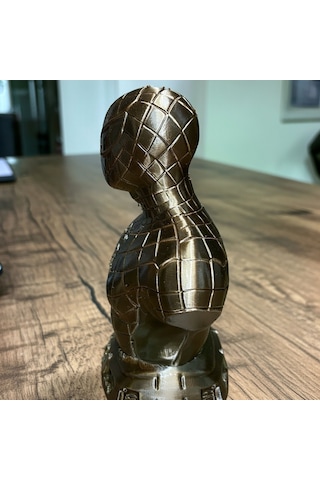 Marvel Spider-man Dekoratif Masaüstü Biblo - Detaylı Kostüm Tasarımlı Büst 12,9 X 8,5 Cm