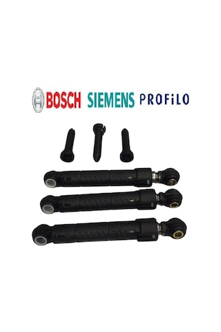 Bosch Uyumlu Çamaşır Makinası Amortisör Logixx 8 Kg (3'Lü Set) - 530925354