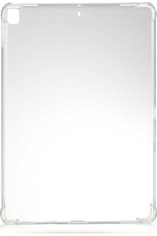 iPad Uyumlu  10.2 8.nesil Kılıf Mnc Tablet Nitro Anti Shock Silikon Kapak - Renksiz Arka Kapak